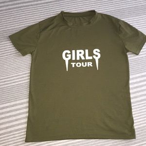 Girls tour shirt